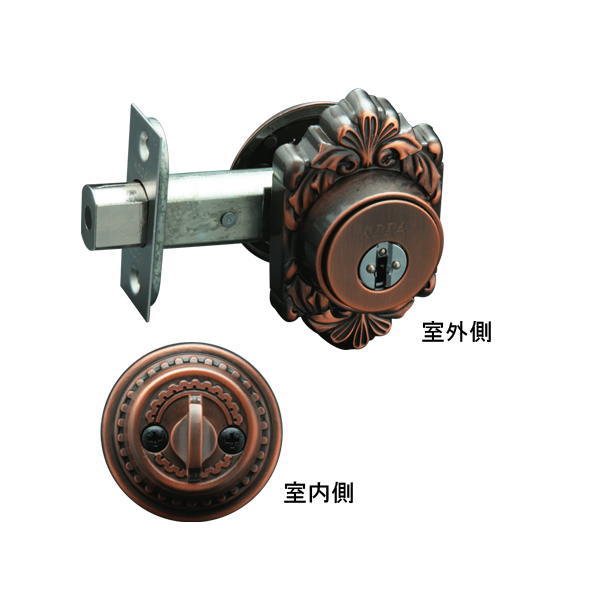 長沢製作所 ミラノ本締錠 22055GB ＮＦシリンダー