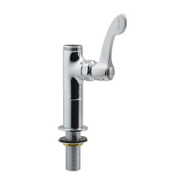 カクダイ 厨房用立形自在水栓本体(38ミリ延長) 700-795-13L38 5,144円