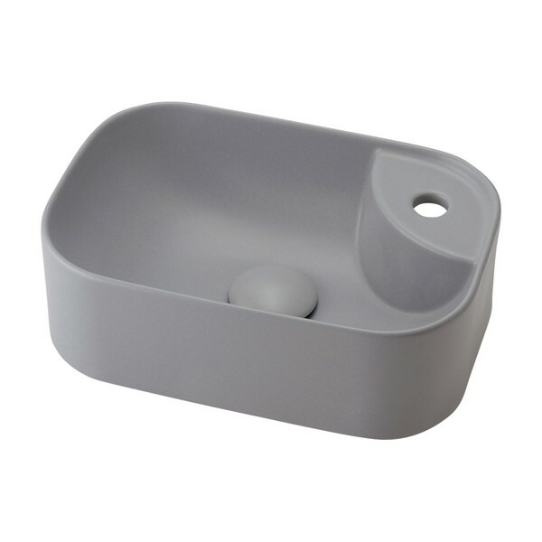 カクダイ 角型手洗器 493-273-GY
