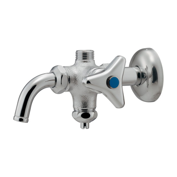 楽天市場】カクダイ,アングル分岐水栓C(上下方向分岐用)止水栓取付用