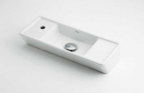 カクダイ 壁掛手洗器 Lホール 493-067