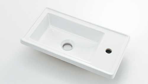 楽天市場】KAKUDAI(カクダイ)Luju壁掛手洗器(Lホール)493-153