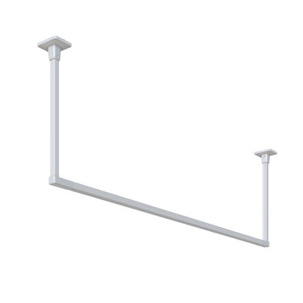 川口技研 ホスクリーン 室内用物干 BAR ホワイト 幅910mm 高さ450mm BAR1-4509-W