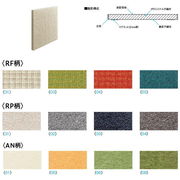 【楽天市場】大建 吸音パネル オフトーン マグネットパネルN MN柄 