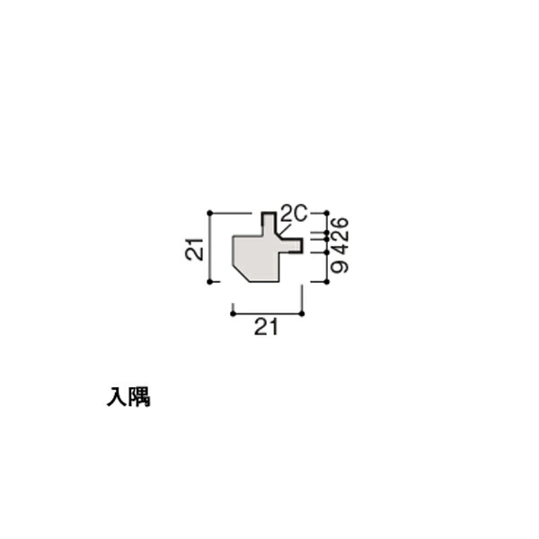 DAIKEN 壁材 表現スタイル作物 羽目板手合い専用施工部材 入隅 1本 2,730粍 WM31-B24●●