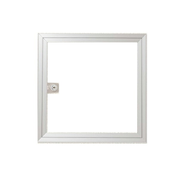ナカ工業 壁点検口 ウォールハッチ WHA 鍵付タイプ WHA454 シルバー □450mm
