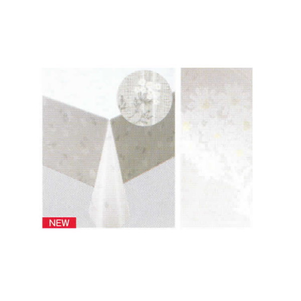 明和グラビア SDアートメッシュクロス OPV-602 W 2カントリーフラワー 130cm幅&times;15m巻 270589｜イーヅカ 25,070円