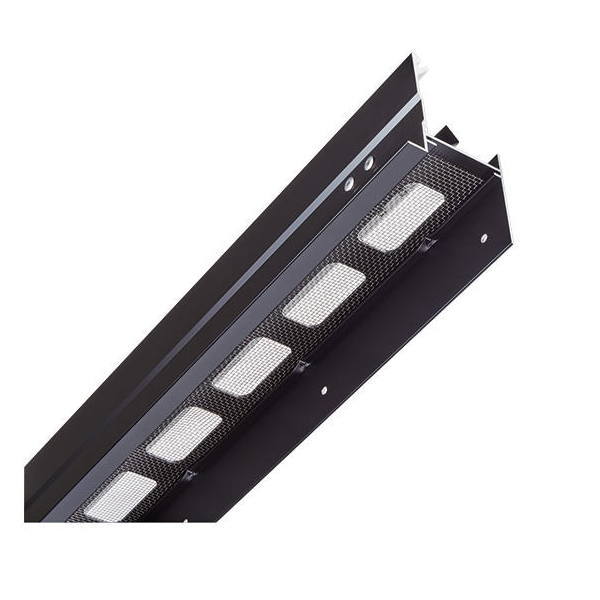 ナスタ 軒天換気口 ダンパー付 ブラック仕上 KS-0854ADL サイズ910mm