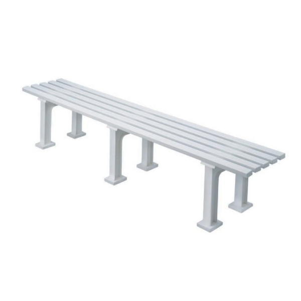 NADO BENCH ナドフラットベンチ2 ホワイト W2000×D370×H420mm