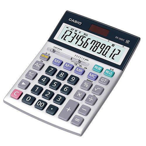 カシオ 本格実務電卓 DS-20DC-N 1個|イーヅカ