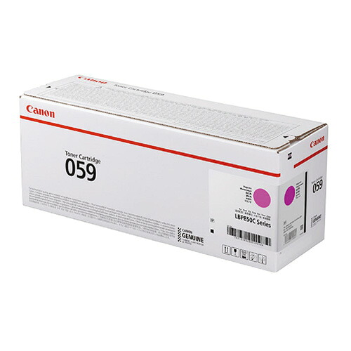 加農砲 トナーカートリッジ ＭＡＧ CRG-059MAG 1本 プリンター・FAX用インク-PCサプライ・消耗品-パソコン・周辺機器