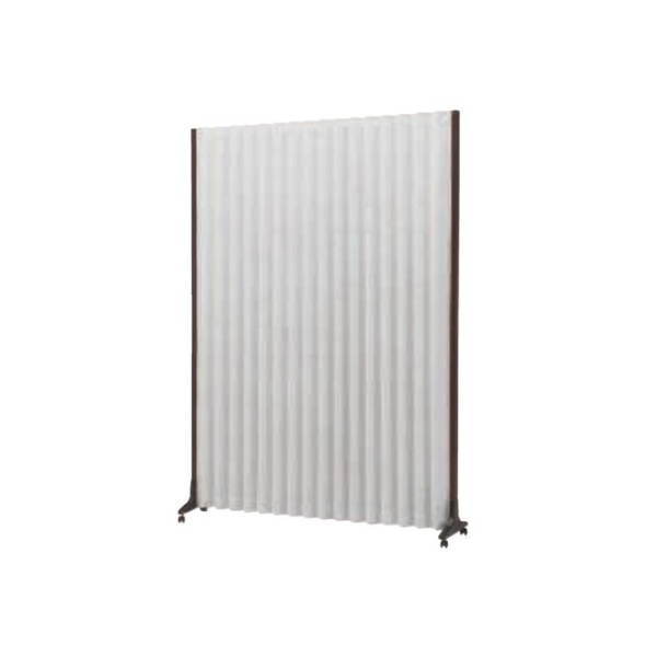 弘益 アコーディオンスクリーン 幅260～1500×奥340×高1800mm AA-158 GL