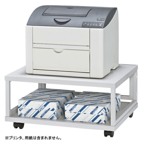 クラウン レーザープリンタ台 高300mm CR-PU71-W 1台 16,928円
