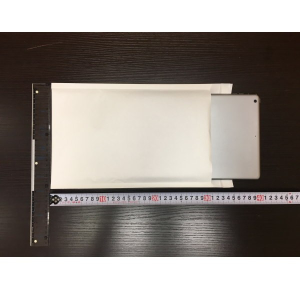 白無地 座布団状ぶくろ 110g ＃１＋ 消印付き添い人 204×305粍 300枚