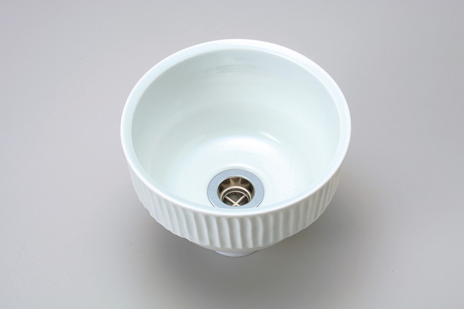 オンリーワンクラブ ピエニ ベッセル型 手洗い器 白土（シロツチ） IB4-E415013