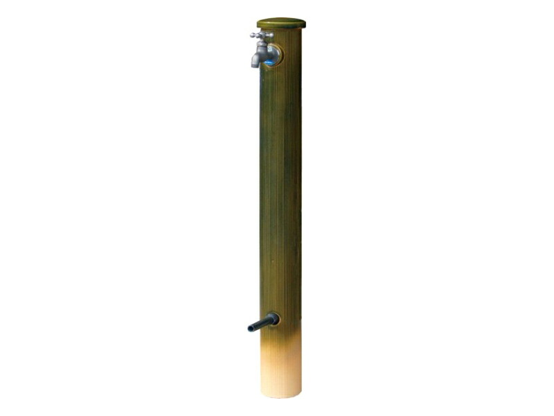 オンリーワンクラブ 陶器の立水栓100 織部 KZ3-801F