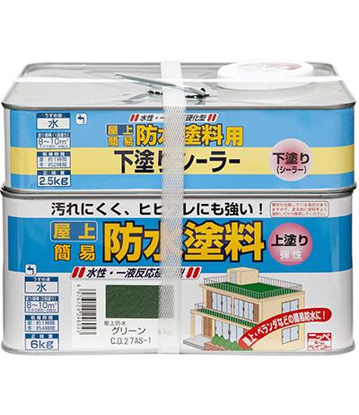 楽天市場 ニッペ 水性ベランダ 屋上床用防水遮熱塗料 14kg イーヅカ