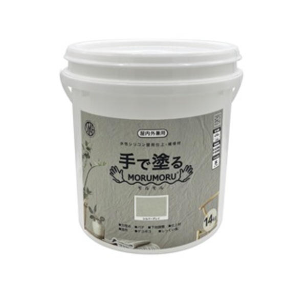 ニッペ 漆喰風絵の具 STYLE MORUMORU グラム分子グラム分子 14kg 色合い変わり種