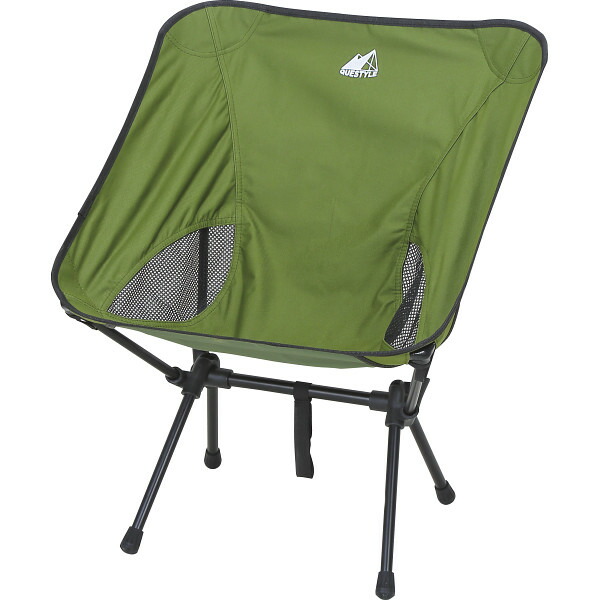 楽天市場】クエスタイル アウトドアチェア グリーン O22T002 : ギフト