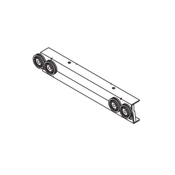 三協アルミ スライド門扉部品 戸車（下） HOGA7618B