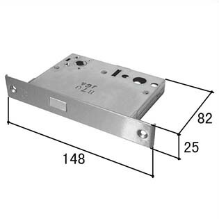 三協アルミ 本締り錠 WD1281-00 5,104円