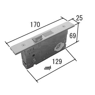 三協軽銀 錠 WD3323-00 その他-花・ガーデン・DIY-木材・建築資材・設備