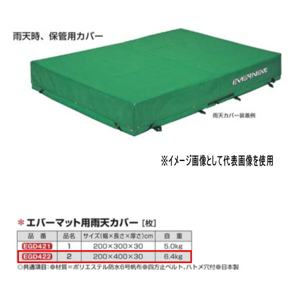 エバニュー エバーマット用雨降り取りまかなう EGD422 幅200×長さ400×厚さ30糎