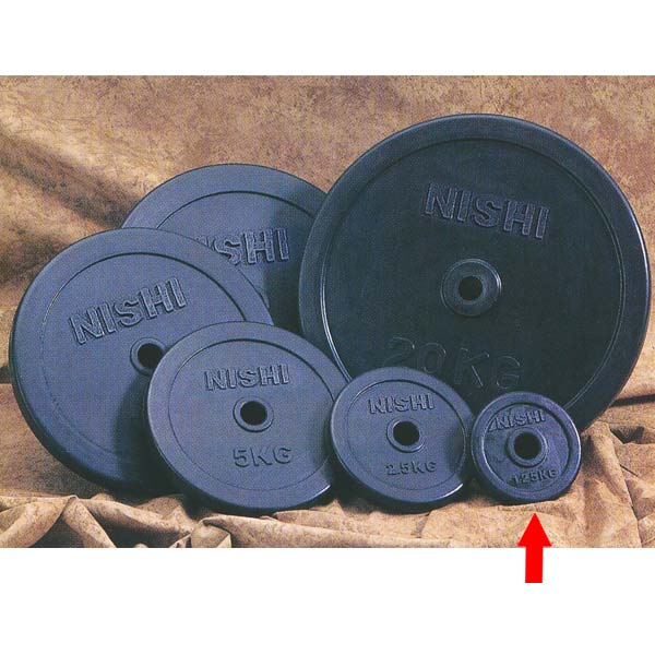 3グリップラバープレート 25kg   2枚 楽天市場】Φ 50mm 3グリップ ラバープレート 25kg × 2枚 セット