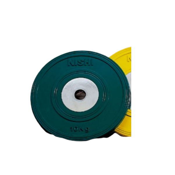 ニシスポーツ HGラバープレート50 II 直径50mmバー用 10kg 3833A889