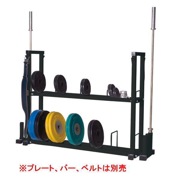 楽天市場】オリンピック バーラック送料無料 バーベル 収納