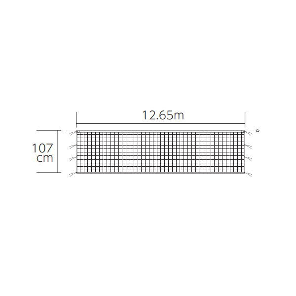 トーエイライト ソフトテニスネット 幅107cm×長さ12.65m B2842 28,327円