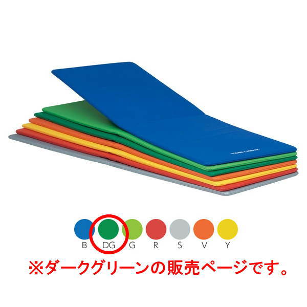 トーエイライト フィットネスマットM180DX ダークグリーン H7468DG