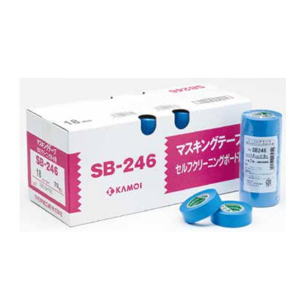 楽天市場】カモイ マスキングテープSB-246S 18mm : 塗装道具、副資材の