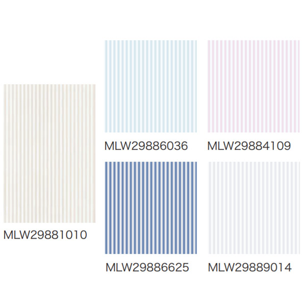 テシード 輸入壁紙 ZAZIE4 PLAINS & STRIPES カサデコ(フランス) 53cm×10m MLW2988