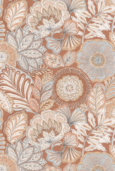 テシード 輸入壁紙 CASADECO (フランス) 53cm×10.2m巻 BALI88153482