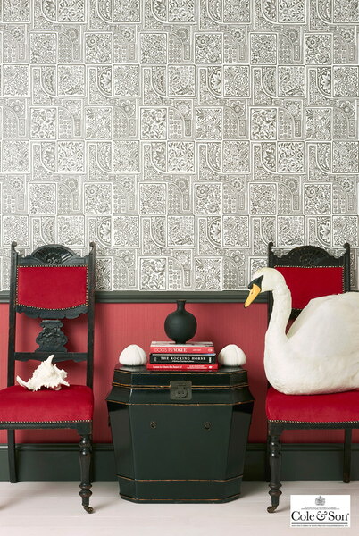 テシード 輸入壁紙 Cole&Son (イギリス) 52cm巾×10m巻 108/9046