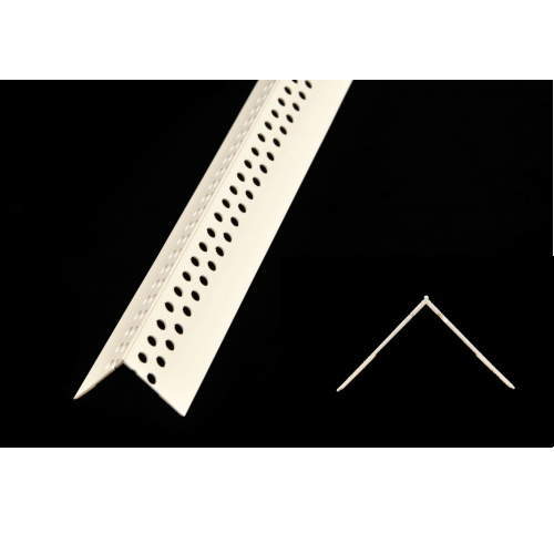 リブ付下地コーナー V-UP28eco コーナー材 【代引き不可】 27×2500mm テープ付き 100本 349-72
