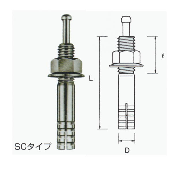 サンコーテクノ ステンレス オールアンカー SC-1270 30本