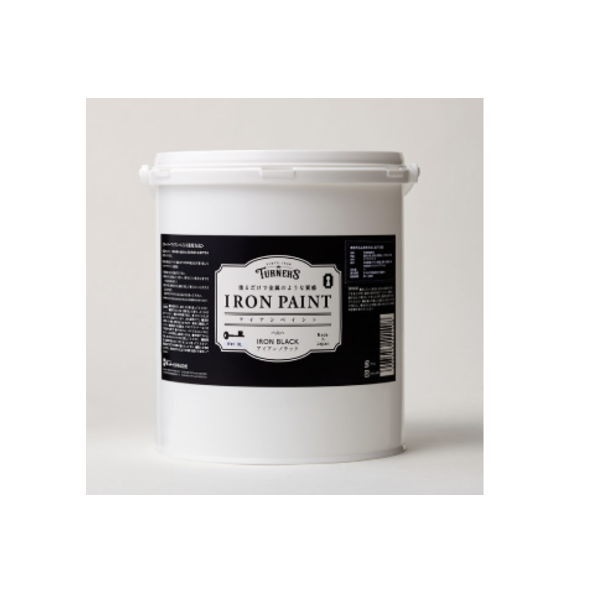 ターナー色取り アイアン絵の具 水溶性絵の具 アイアン黒いこと 3L