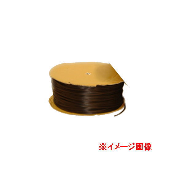 ダイオネット 網押えゴム 小巻 3.5mm×250m ブロンズ 210577