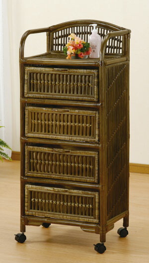 ラタン 籐 チェスト チェスト 7杯 箪笥 タンス 収納家具 衣類収納 引出 幅50 奥行35 高さ