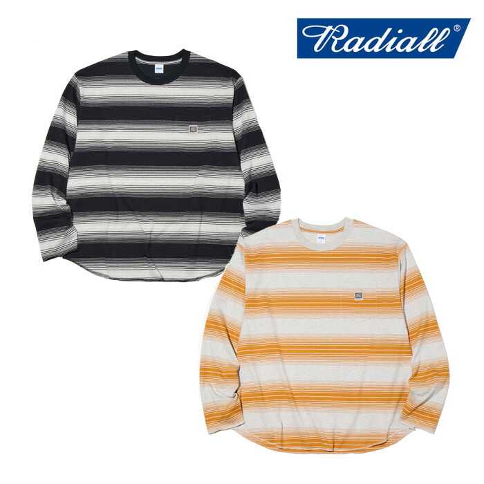 RADIALL ラディアル BOARD - CREW NECK T-SHIRT L/S 【Tシャツ 長袖】【2026 SPRING & SUMMER 新作】【RAD-26SS-CUT007】【インタープレイ INTERPLAY】｜Interplay