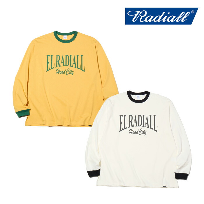 RADIALL ラディアル COLLEGE - CREW NECK T-SHIRT L/S 【Tシャツ 長袖】【2026 SPRING & SUMMER 新作】【RAD-26SS-CUT018】【インタープレイ INTERPLAY】｜Interplay