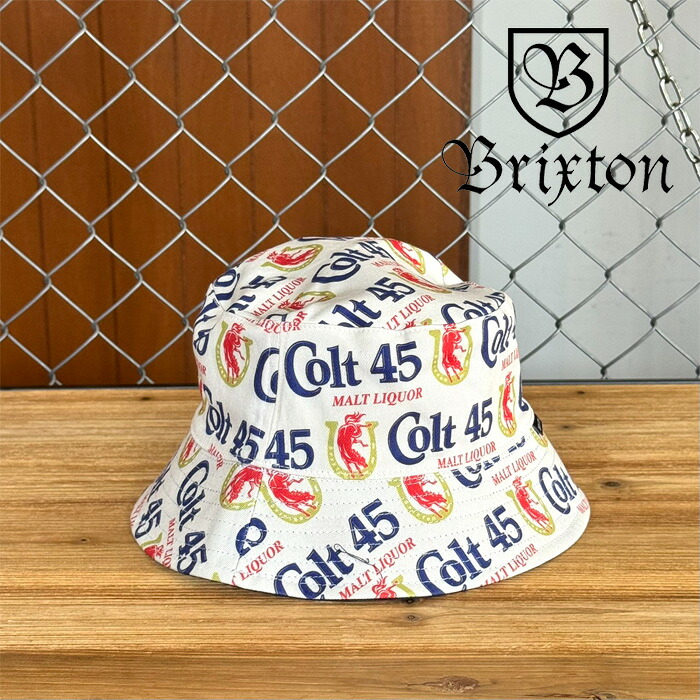BRIXTON(ブリクストン)COLT 45 x BRIXTON BUCKET【キャップ 帽子 ブリクストン ハット】【人気 シンプル】|Interplay
