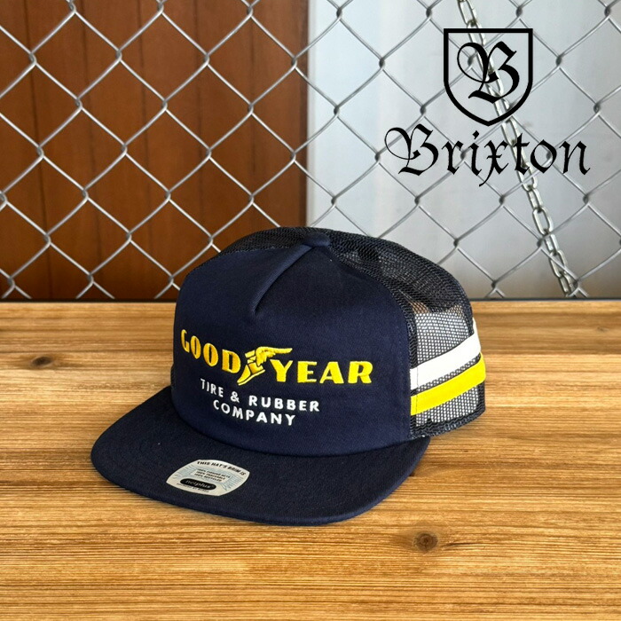 BRIXTON(ブリクストン)GOODYEAR SERVICE MP TRUCKER【メッシュキャップ 帽子 ブリクストン キャップ】【人気 シンプル】｜Interplay