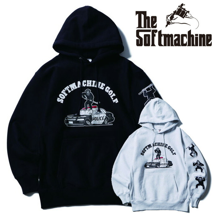 SOFTMACHINE (ソフトマシーン)RAVAGE HOODED【フーディ パーカー】【ブラック グレー タトゥー】【2026 AUTUMN&WINTER 先行予約】【予約商品 キャンセル不可】｜Interplay