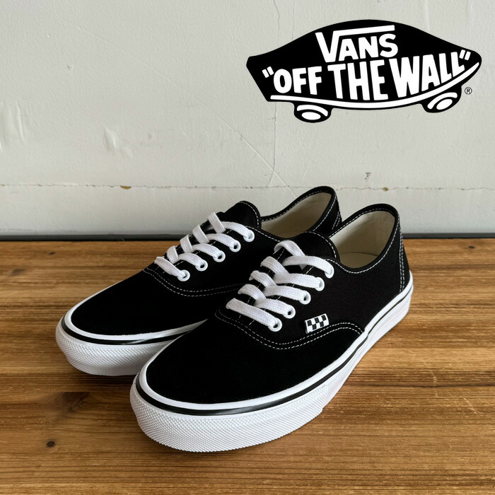 激安本物 Vans バンズ ヴァンズskate Authentic Black White オーセンティック スケート スニーカー シンプル Vn0a5fc8y28 Interplay 今季ブランド Qchfoundation Ca