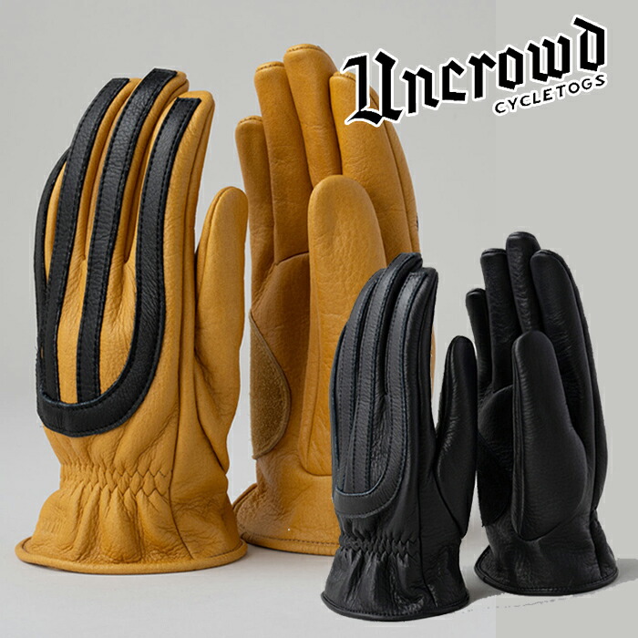 UNCROWD(アンクラウド)VINTAGE MX GLOVE 【グローブ】【243-66-002】【2024 SPRING&SUMMER新作】【BLUCO ブルコ】|Interplay