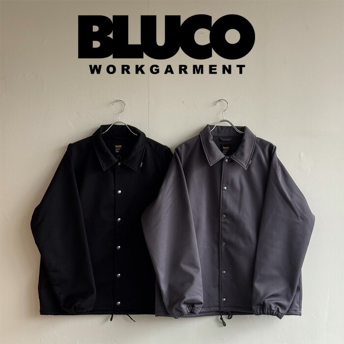 BLUCO (ブルコ)STRETCH WARM COACH JACKET【コーチジャケット】【157-31-042】【2025 WINTER COLLECTION】【お取り寄せ キャンセル不可】|Interplay
