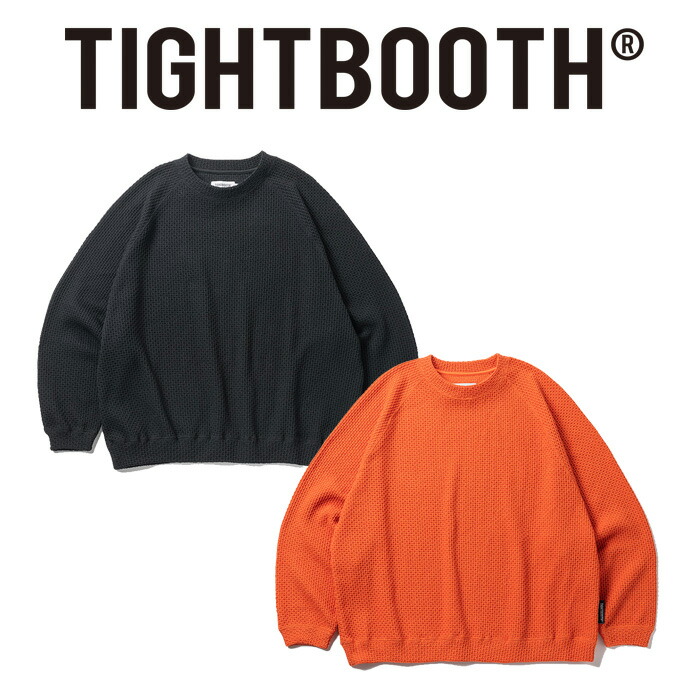 楽天市場】TIGHTBOOTH PRODUCTION (タイトブース プロダクション) WAFFLE CREW KNIT 【クルーニット ワッフル】【 TIGHTBOOTH PRODUCTION タイトブースプロダクション TBPR インタープレイ INTERPLAY】【FW22-KN02】 :  Interplay